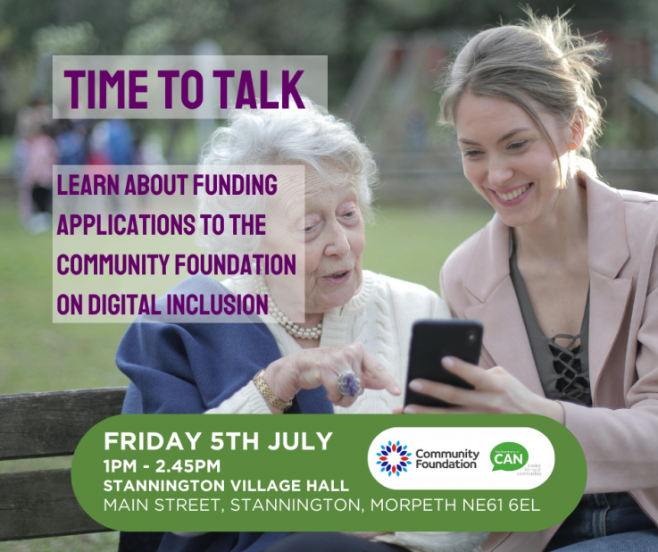 Time to Talk - Community Foundation & CAN event